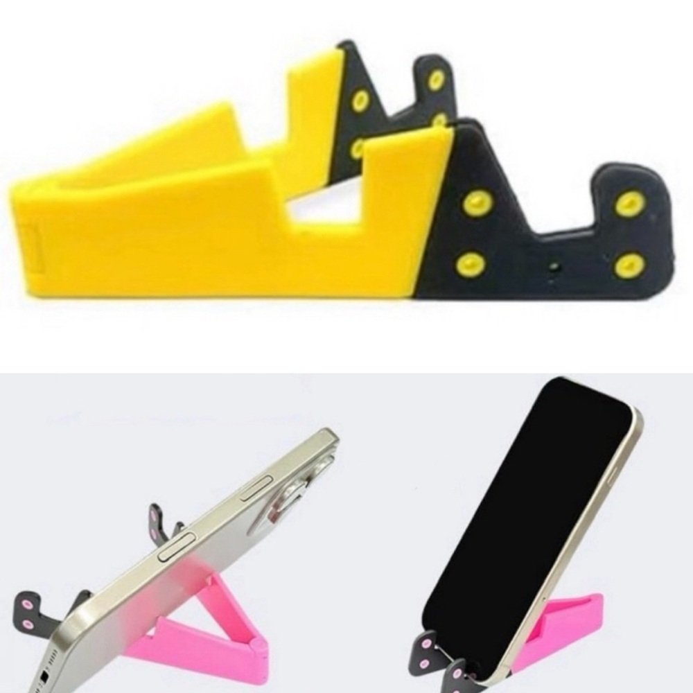 💞 New Yellow & Black Travel Universal Folding Phone Stand
